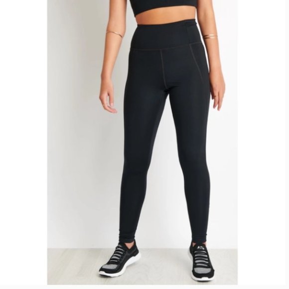 Girlfriend Collective Black High Waisted Active Lounge Leggings Size Small S - Picture 1 of 6